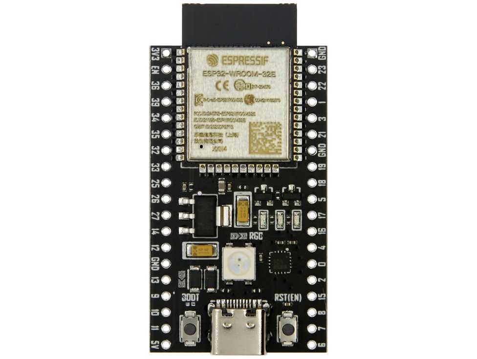 ESP32 WROOM 32E Board WiFi Bluetooth USB Type C PCB Antenna 99Tech